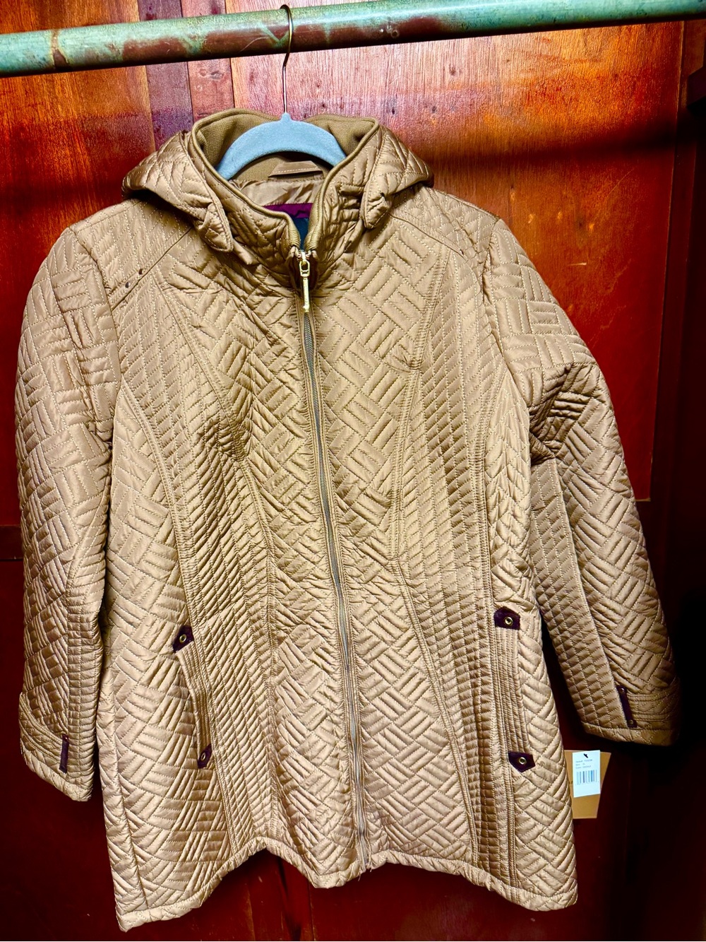 NWT! Weatherproof Quilted Jacket